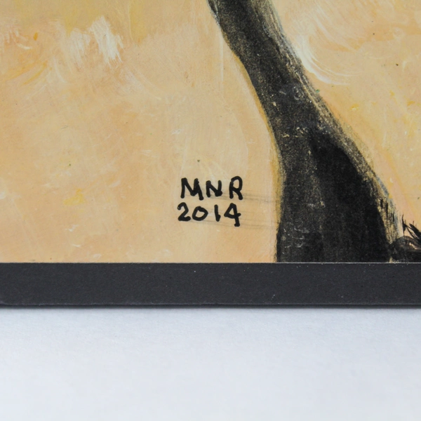 Acrylic Painting by Mary Rash McMinnville Artist 2014 Signed Art 9.5"x12.5"