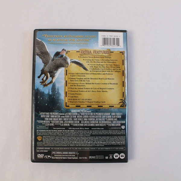 Harry Potter Prisoner of Azkaban DVD 2004 2-Disc Fullscreen PG13 Untested
