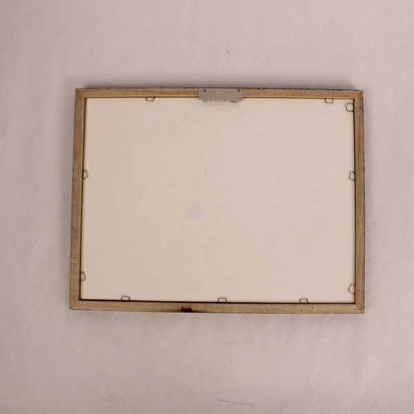 Framed Art Print of Harp and Cello Made of Words Notes Print Green Blue