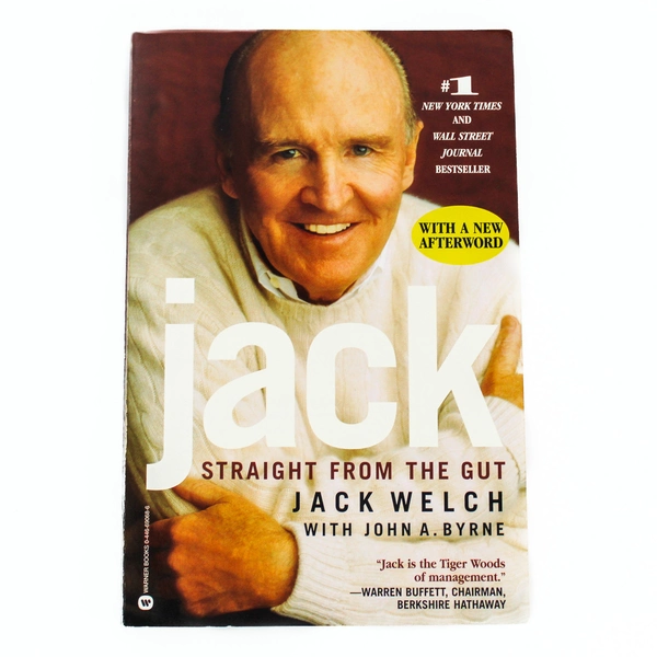 Jack Straight From The Gut by Jack Welch & John A. Byrne - Good Condition