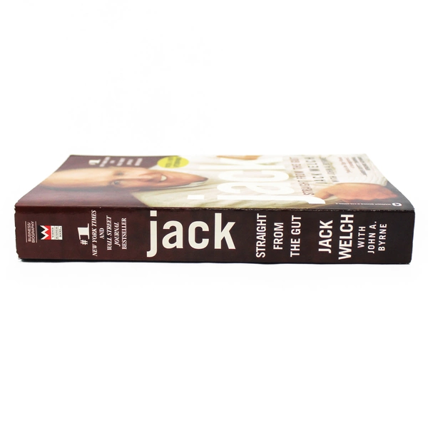 Jack Straight From The Gut by Jack Welch & John A. Byrne - Good Condition