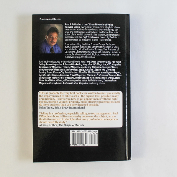 Value Forward Selling How to Sell to Management by Paul R. DiModica