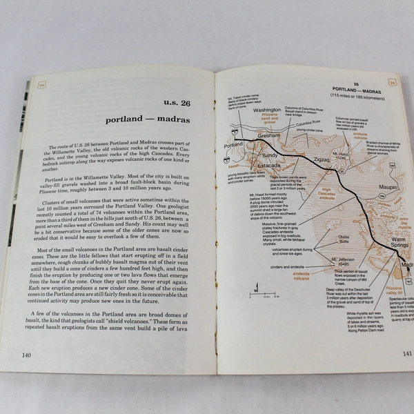 Roadside Geology of Oregon 2nd Ed by Alt & Hyndman Softcover Book