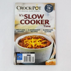 Crock-Pot Slow Cooker Meatless BBQ Cookbook with 16 Recipe Cards