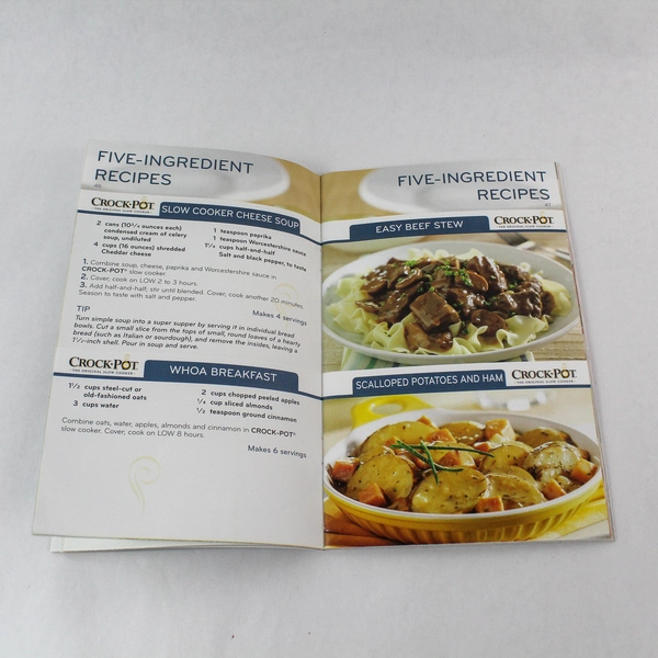 Crock-Pot Slow Cooker Meatless BBQ Cookbook with 16 Recipe Cards