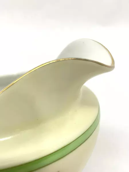 Vintage Yellow Floral Porcelain Creamer Japan Elegant Footed Decorative Piece