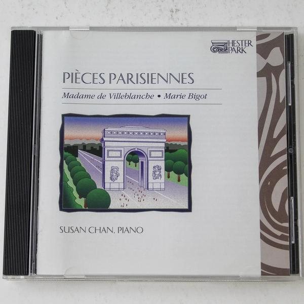 Marie Bigot Pièces Parisiennes CD Hester Park Music Pre-Owned Untested