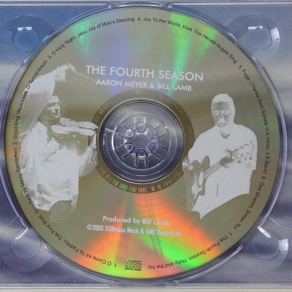 Signed "The Fourth Season" CD by Aaron Meyer & Bill Lamb - Good Condition