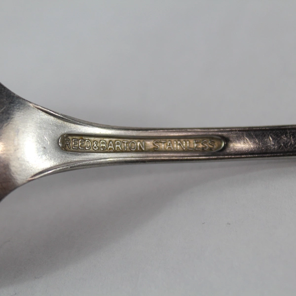 Vintage Reed & Barton Camelot Serving Spoon 8.5" Good Condition Flatware