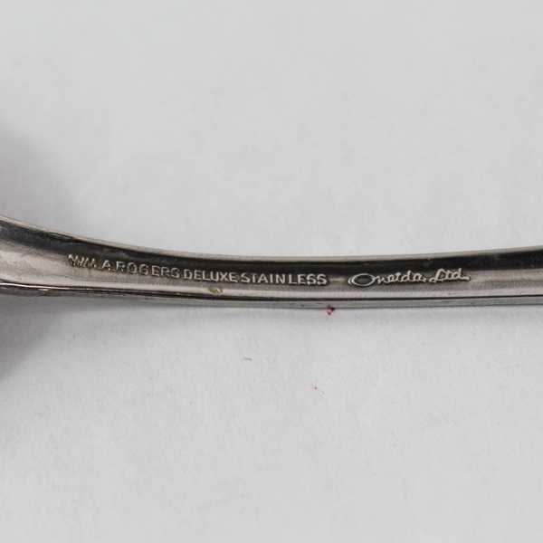 Oneida Wm A Rogers Amadeus 8.5" Serving Spoon Vintage Stainless Flatware