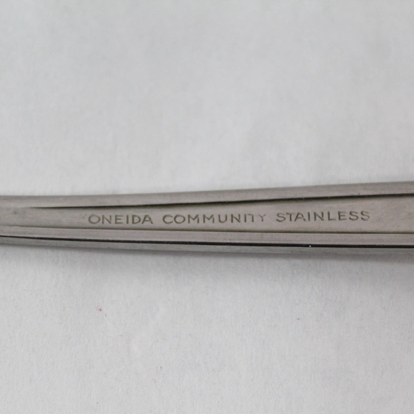 Vintage Oneida Community Northland Love Story Serving Spoon 8.5"