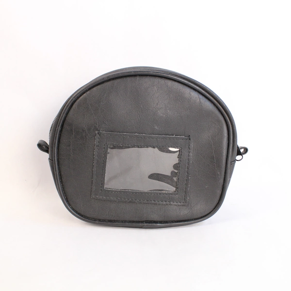 Lot of 3 Men's Black Travel Toiletry Bags - Multipurpose Pouches Set