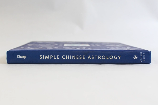 Simple Chinese Astrology by Damian Sharp Hardcover Conari Press 2000, VG