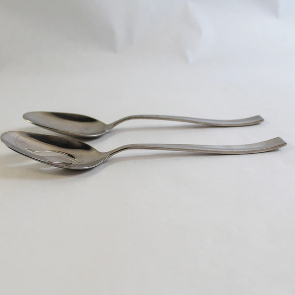 Set of 2 Vintage JA Henckels International 18/10 Stainless Serving Spoons