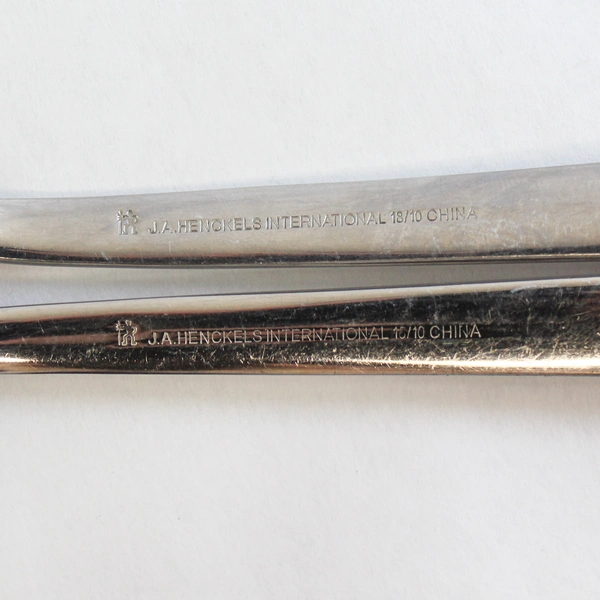 Set of 2 Vintage JA Henckels International 18/10 Stainless Serving Spoons