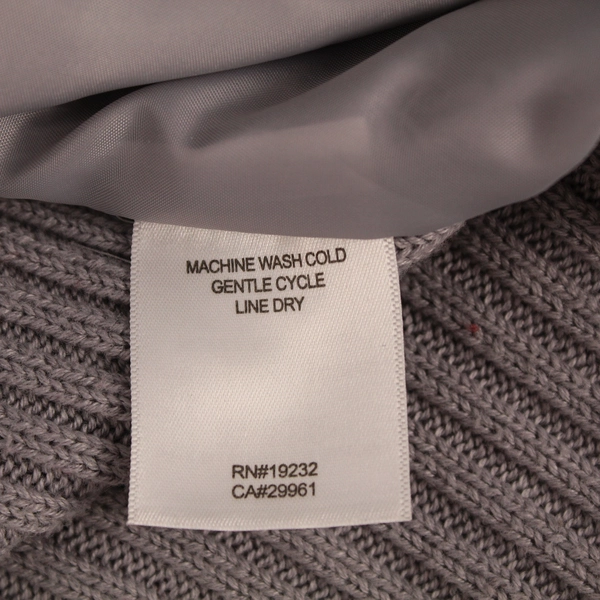 Alfred Dunner Women's Gray Faux Fur Vest Size 8 with Zip Closure & Pockets