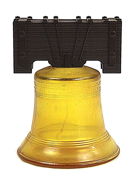 Lot of 2 Vintage Avon Liberty Bell After Shave Collectibles - Good Condition