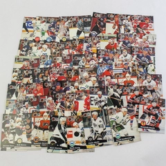 Lot of 66 NHLPA 1991 Pro Set Rookie Hockey Cards - Stars, HOF & Commons