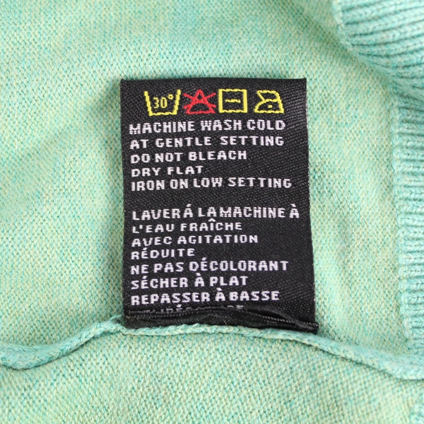 Kersh Mint Green Button Front Cardigan Women's 1X Plus Pre-Owned Stains