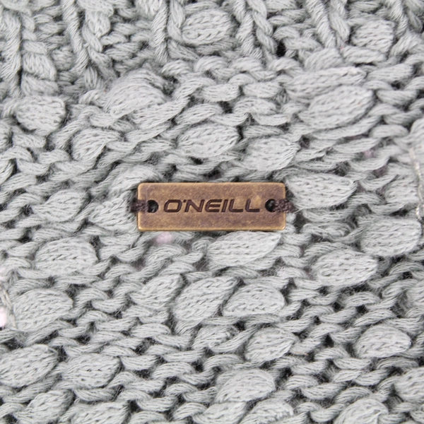 O'Neill Olive Green V-Neck Chunky Knit Sweater Women's XS Cotton Pre-Owned