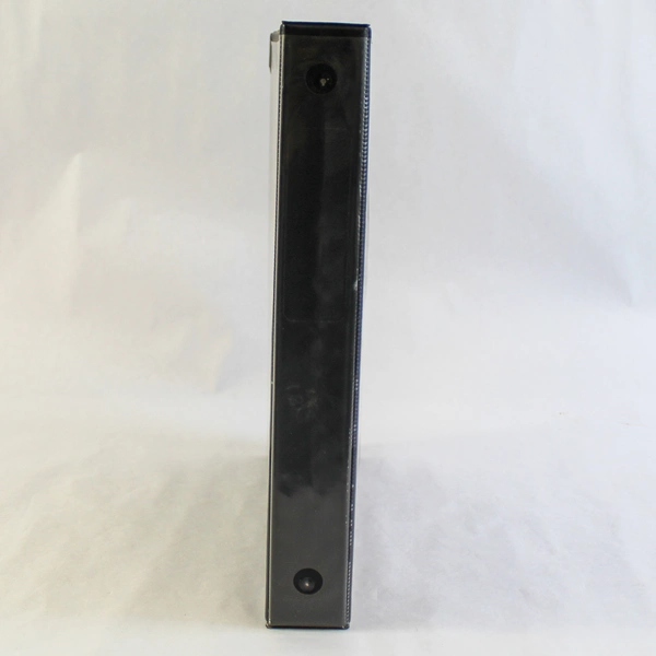 K&M Company Black 12"x11" 3-Ring Binder - Good Pre-Owned Condition