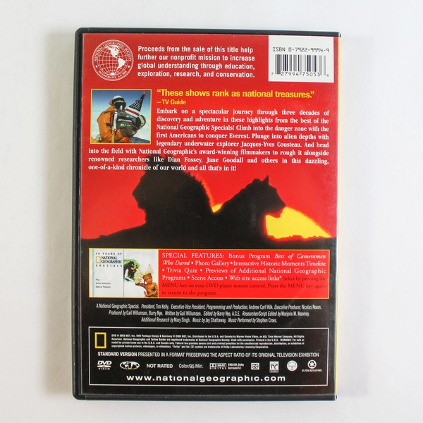 National Geographic 30 Years of Specials DVD - Good Pre-Owned Condition