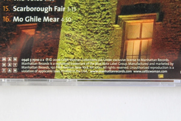 Celtic Woman A New Journey CD Album 16 Songs Manhattan Records 2006