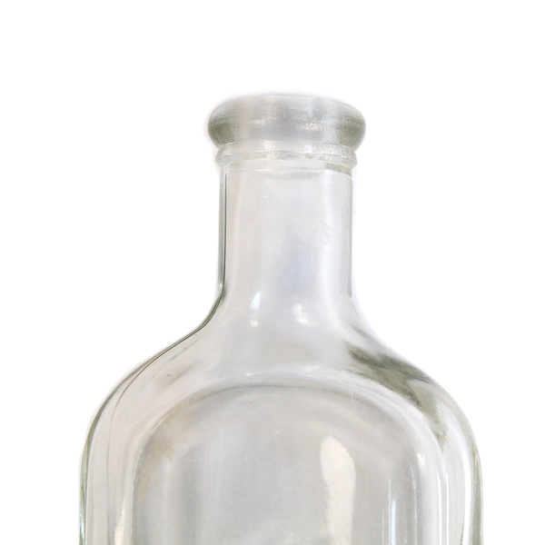 Antique Rauleigh's Apothecary Glass Bottle - Vintage Collectible Made in USA