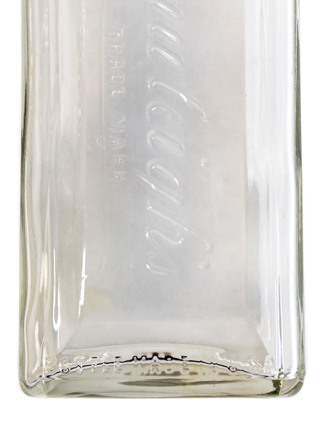 Antique Rauleigh's Apothecary Glass Bottle - Vintage Collectible Made in USA