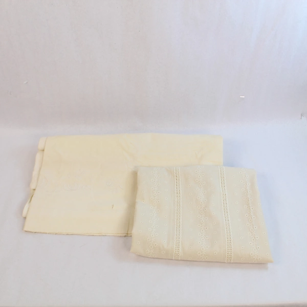 Lot of 2 Vintage JC Penney Fabric Cutters for Crafts Beige Flaws