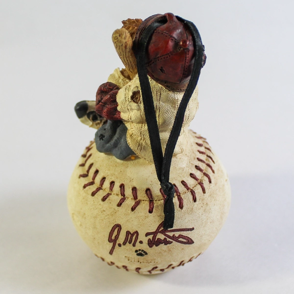 Boyds Collection 20th Anniv McGwire Bear Figure 2000 with COA - Very Good