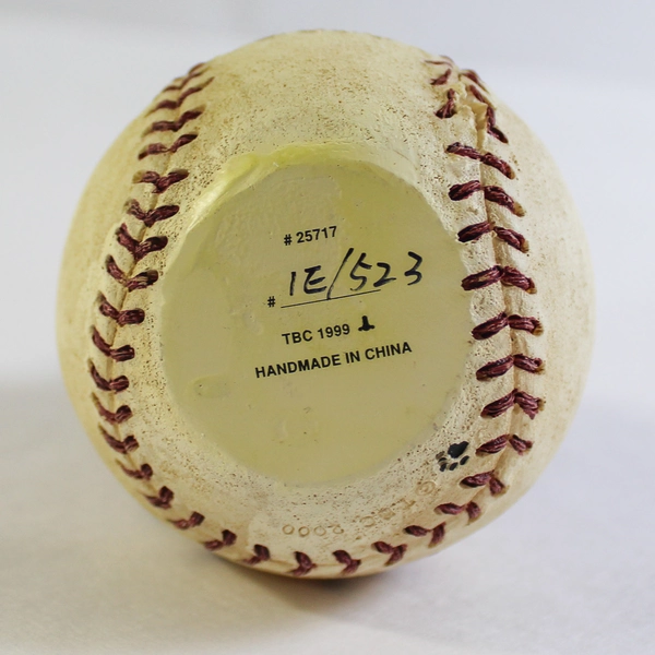 Boyds Collection 20th Anniv McGwire Bear Figure 2000 with COA - Very Good