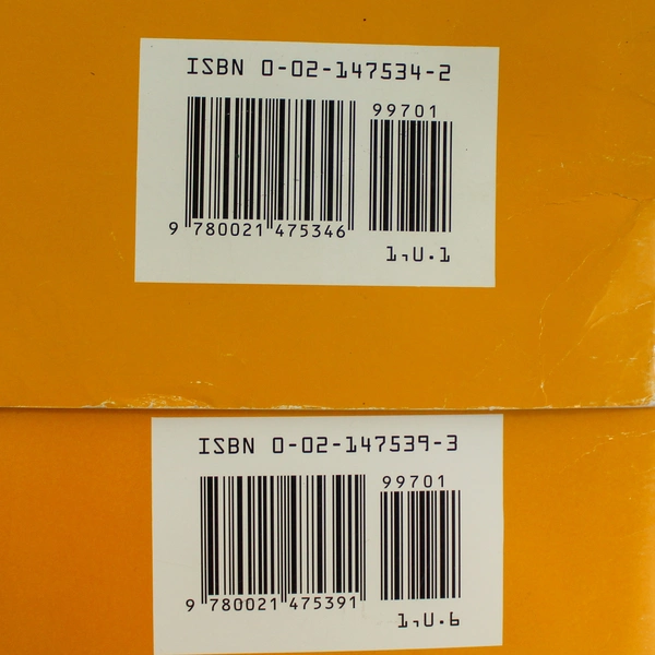 Lot of 2 McGraw Reading Big Books My World Units 1 & 6 National Geographic