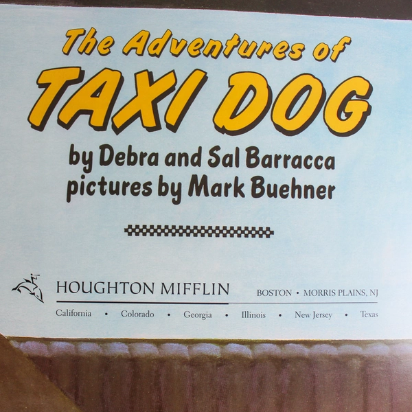 Houghton Mifflin Reading Big Book The Adventures of Taxi Dog Theme 3