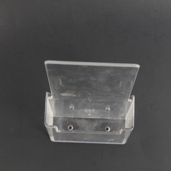BHI C104 Clear Acrylic Brochure Holder 1 Pocket Free Standing Display