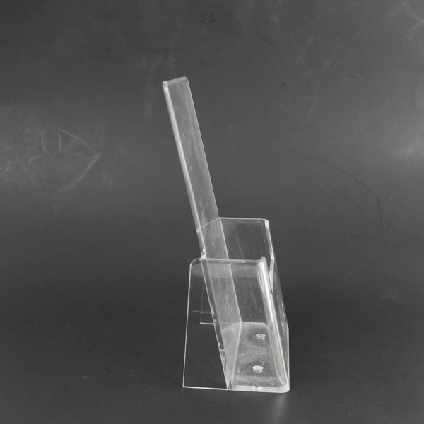 BHI C104 Clear Acrylic Brochure Holder 1 Pocket Free Standing Display