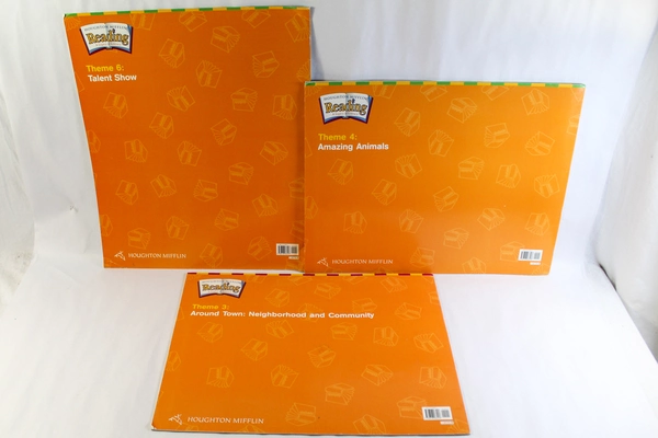 Lot of 3 Houghton Mifflin Big Books: Taxi Dog, Beale Street Band & More