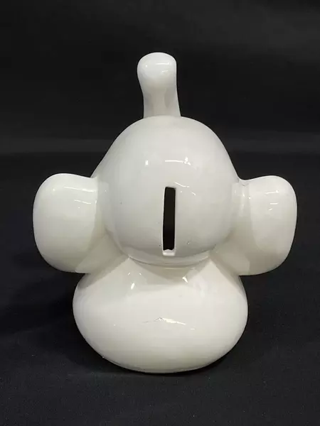 I Heart Hawaii Ceramic Elephant Coin Bank - Pre-Owned Vintage Decor