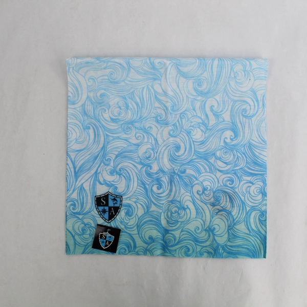 Lot of 5 Gaiter Masks Soft Knit Moisture Wicking Protective Blue Clown Design