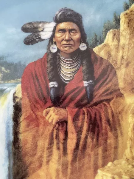 Franklin Mint Chief Joseph Spirit of Freedom Plate LE 8.25" - Collector's Item