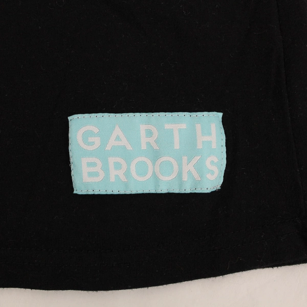 Garth Brooks World Tour Women's Black Long Sleeve T-Shirt Size Small
