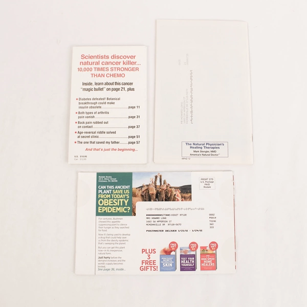 Lot of 3 Pocket Medical Books Healing Yourself Naturally Cures & Drugs