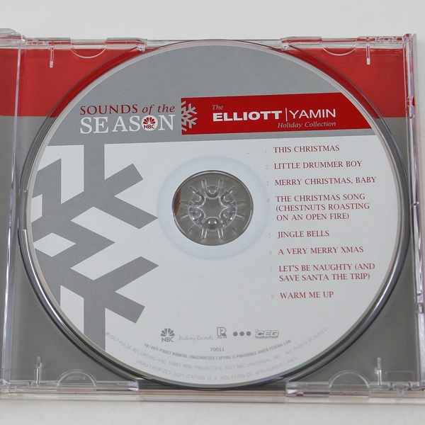 Elliott Yamin Sounds of the Season Holiday Collection CD 2007 NBC Records