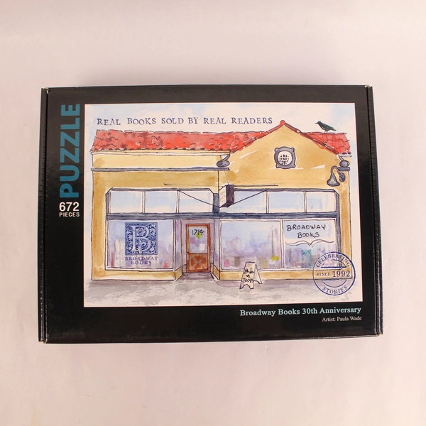 Broadway Books 30th Anniversary Jigsaw Puzzle by Paula Wade 672 Pieces