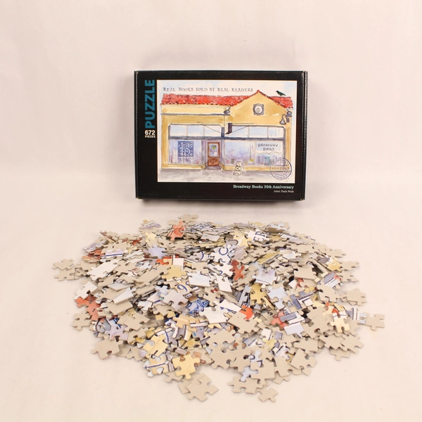Broadway Books 30th Anniversary Jigsaw Puzzle by Paula Wade 672 Pieces