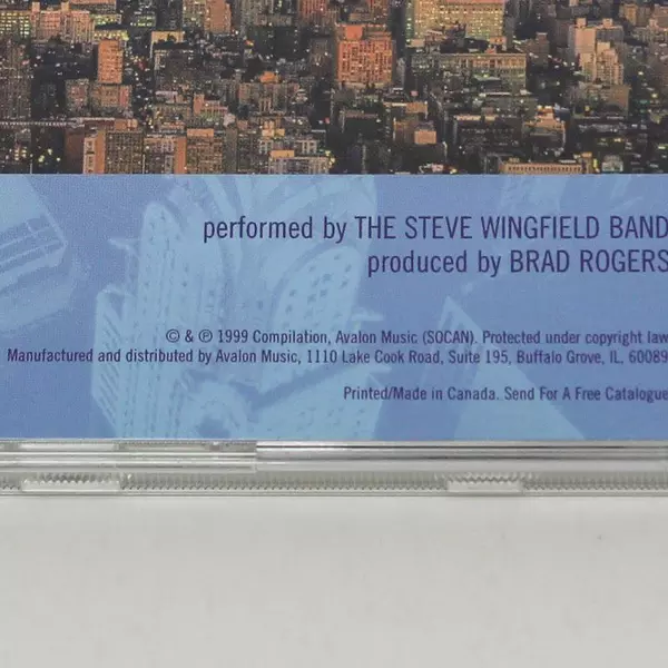 New York, New York CD by The Steve Wingfield Band 1999 - Good Condition