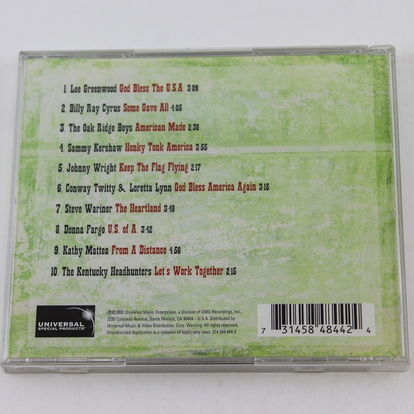 Country Pride USA 2002 CD by Universal Music - Pre-Owned, Untested