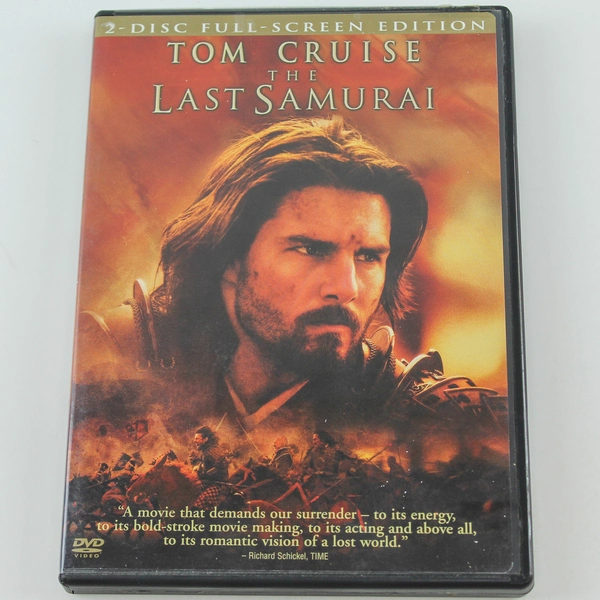 Tom Cruise The Last Samurai DVD 2-Disc Edition 2003 Warner Bros Rated R