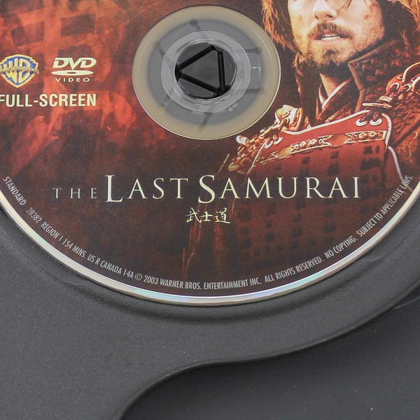Tom Cruise The Last Samurai DVD 2-Disc Edition 2003 Warner Bros Rated R