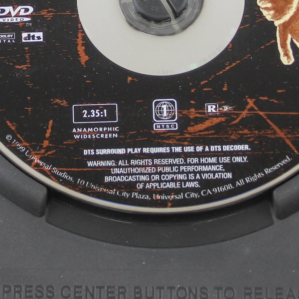 The Bone Collector DVD Denzel Washington Angelina Jolie Universal Studios